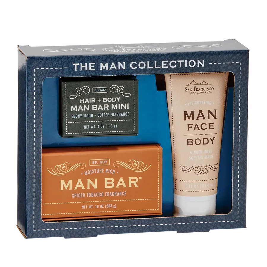 The Man Collection II Gift Set by Man Bar? - Refined Grooming Essentials for the Modern Gentleman