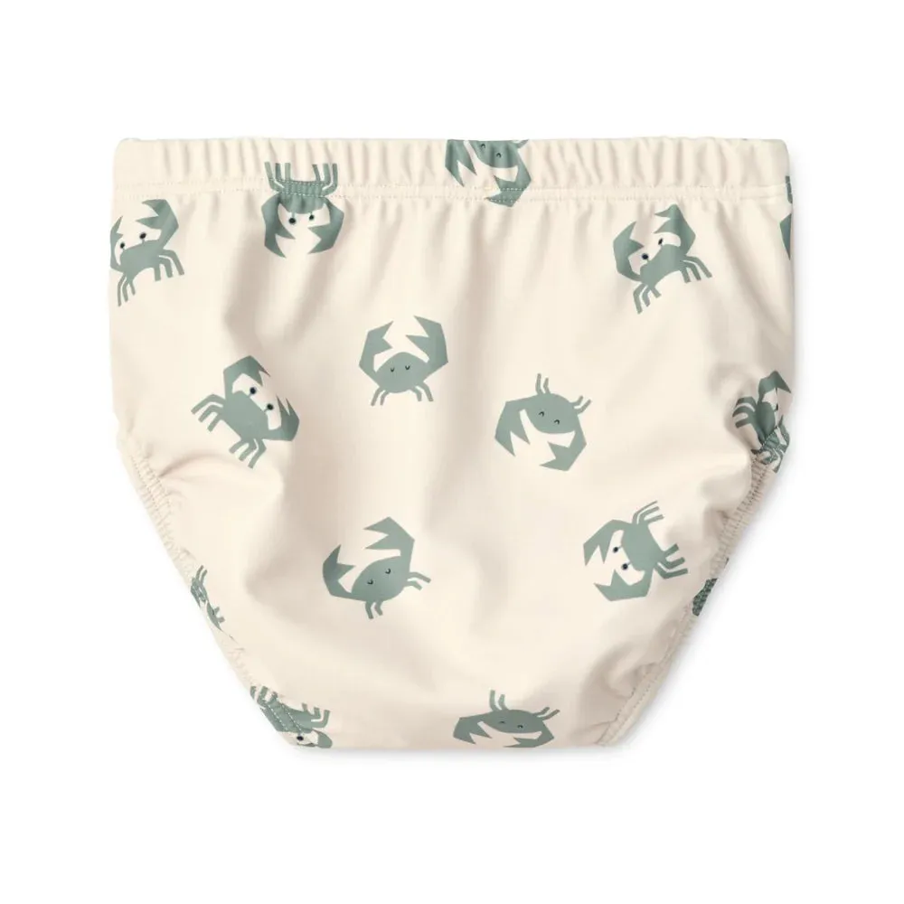 (LW17590 ) ANTHONY BABY SWIM PANTS - Crab Sandy