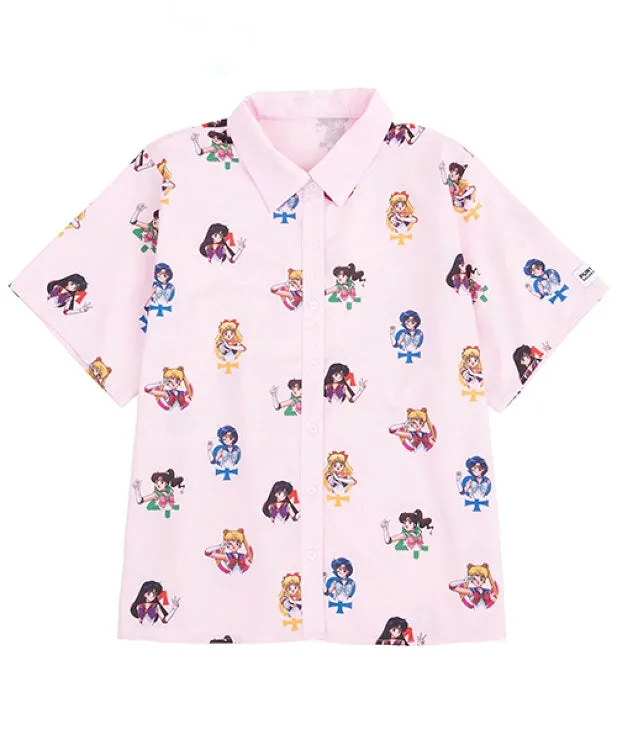 JAPANESE CARTOON 'SAILOR MOON 'PRINT SHIRT BY22979