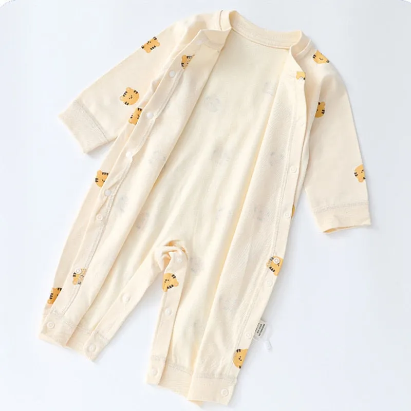 Fun and Cozy Cartoon Bear Romper