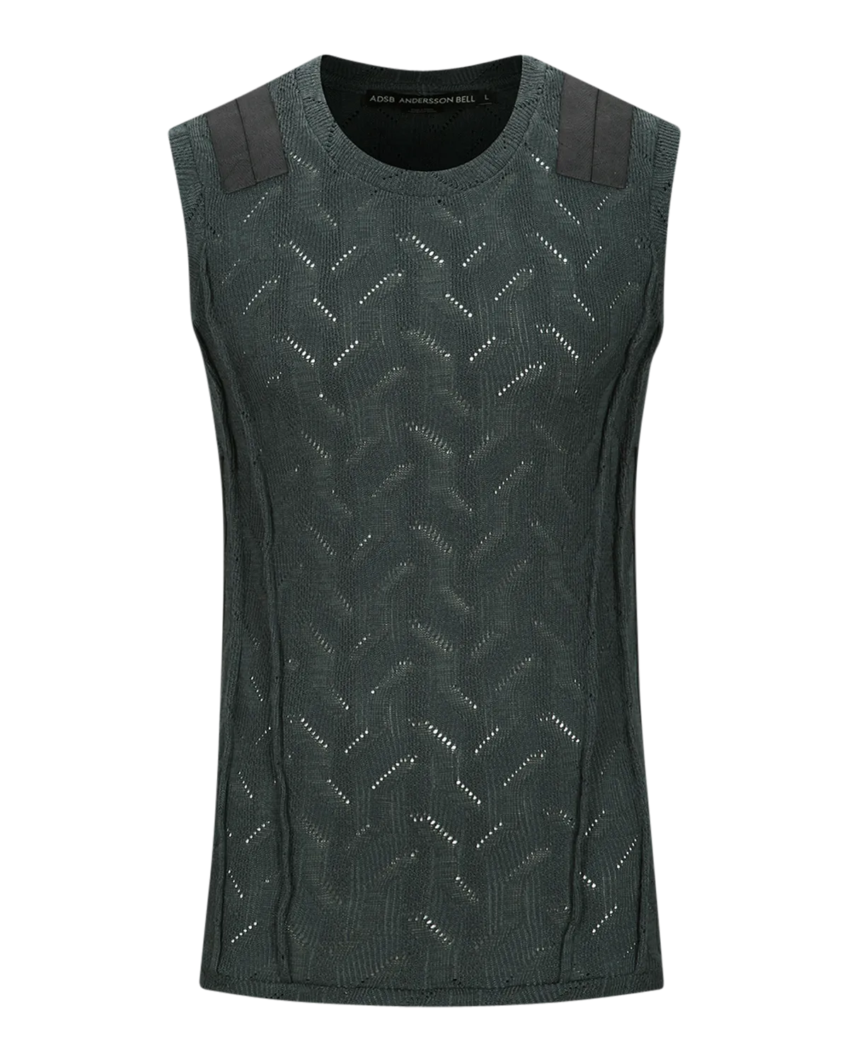 ANDERSSON BELL - Waden Military Sleeveless - CHARCOAL