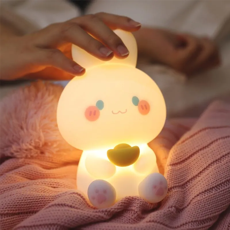 Cute LED Cartoon Bunny Lamp - Kimi