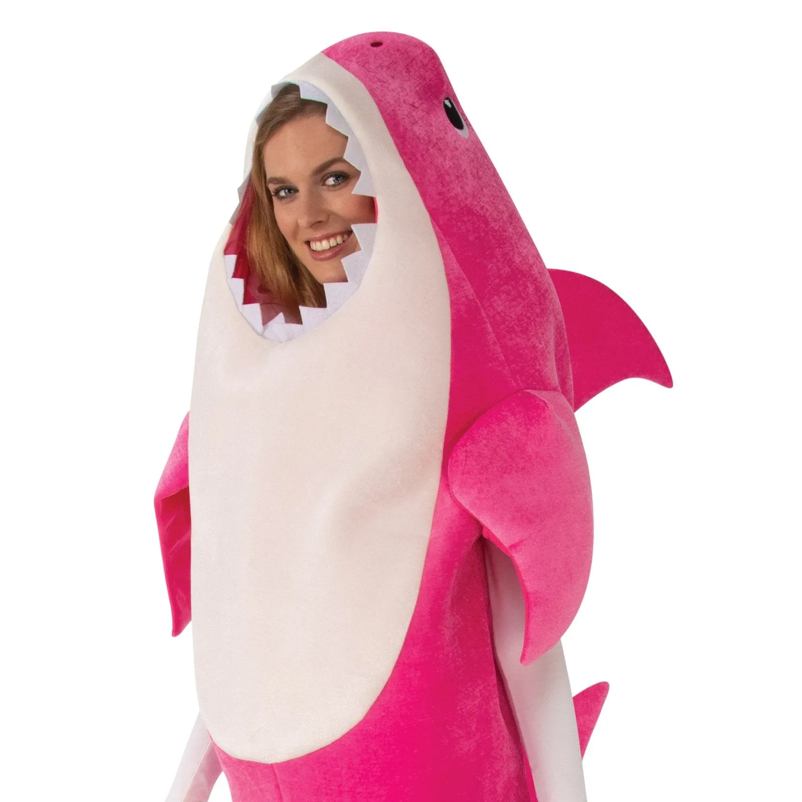 Mummy Shark Deluxe Pink Costume for Adults - Baby Shark