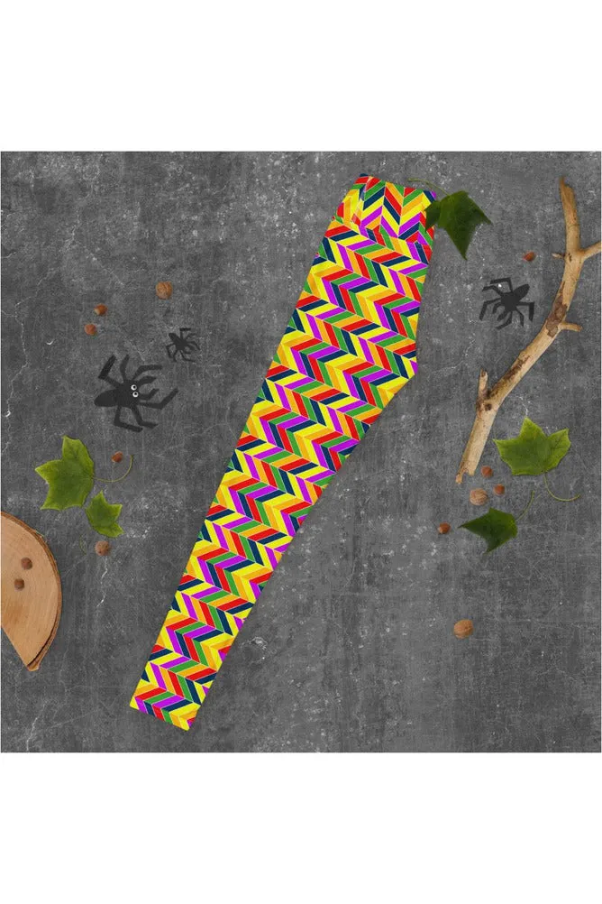 Herringbone Rainbow Yoga Leggings