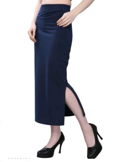 Navy Blue Saree Shapewear Petticoat for Women