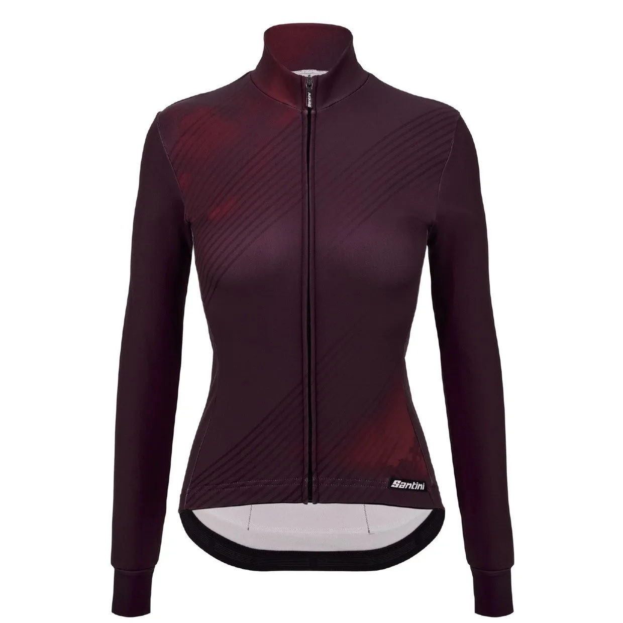 Santini Women's Pure Dye Thermal Long Sleeve 4W Jersey