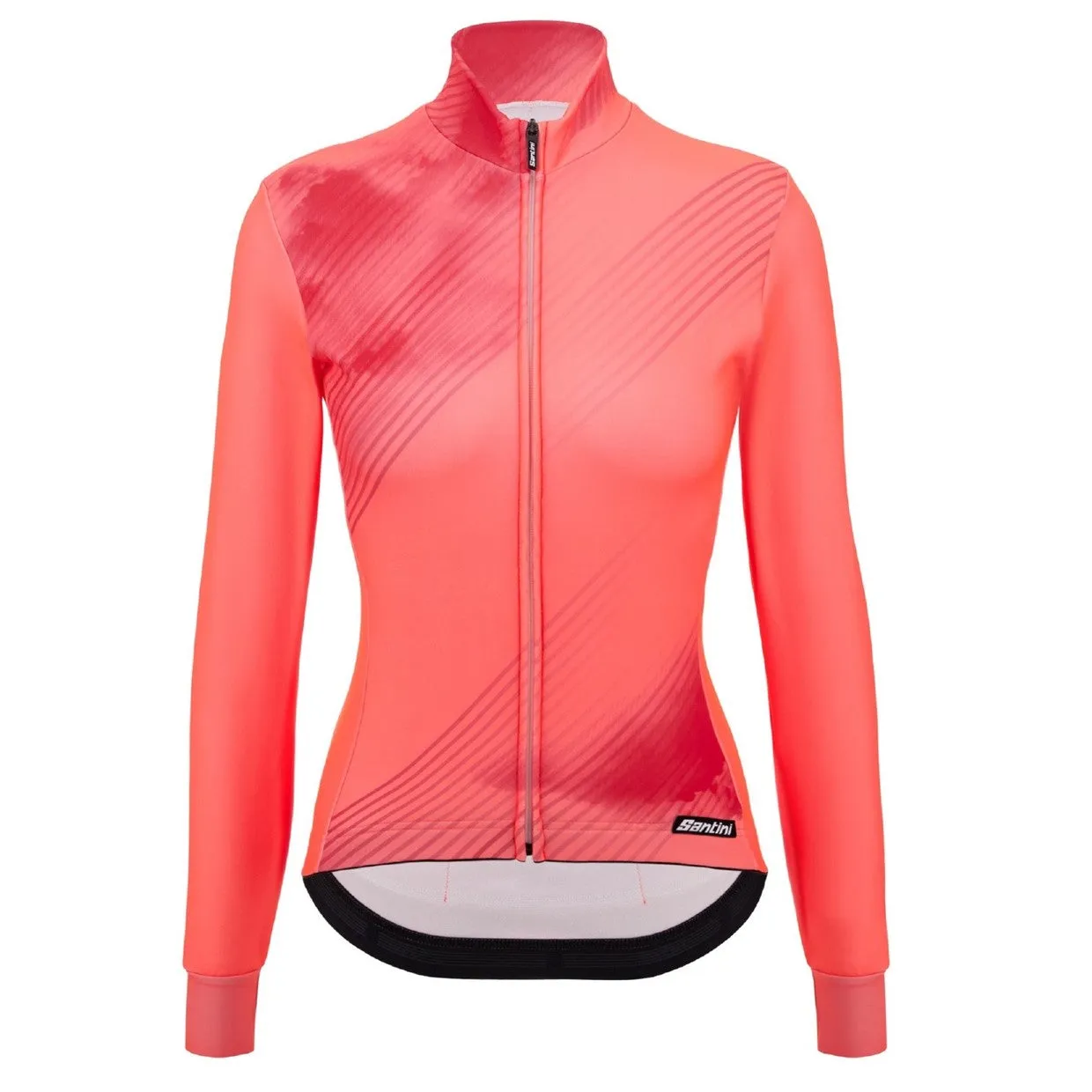 Santini Women's Pure Dye Thermal Long Sleeve 4W Jersey