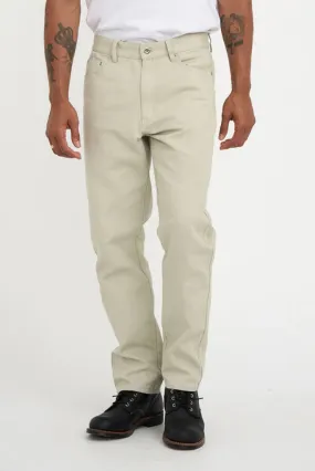 DEUS EX MACHINA DIXON CANVAS JEAN, OFF WHITE