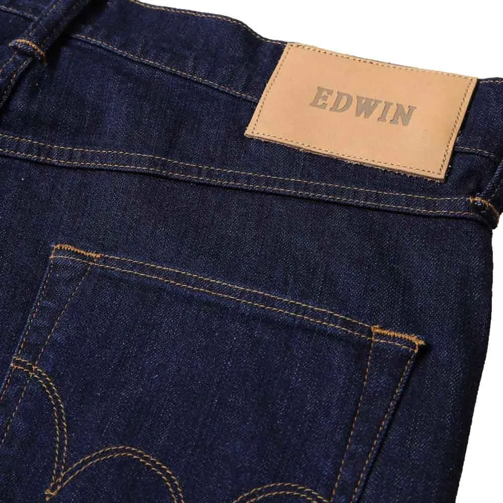 Edwin ED 55 Regular Tapered CS Night Blue Denim - Rinsed