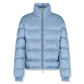 Dior Oblique Blouson Blue Down Jacket