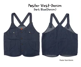 Dublinware Poster Vest Denim (Various Colours)