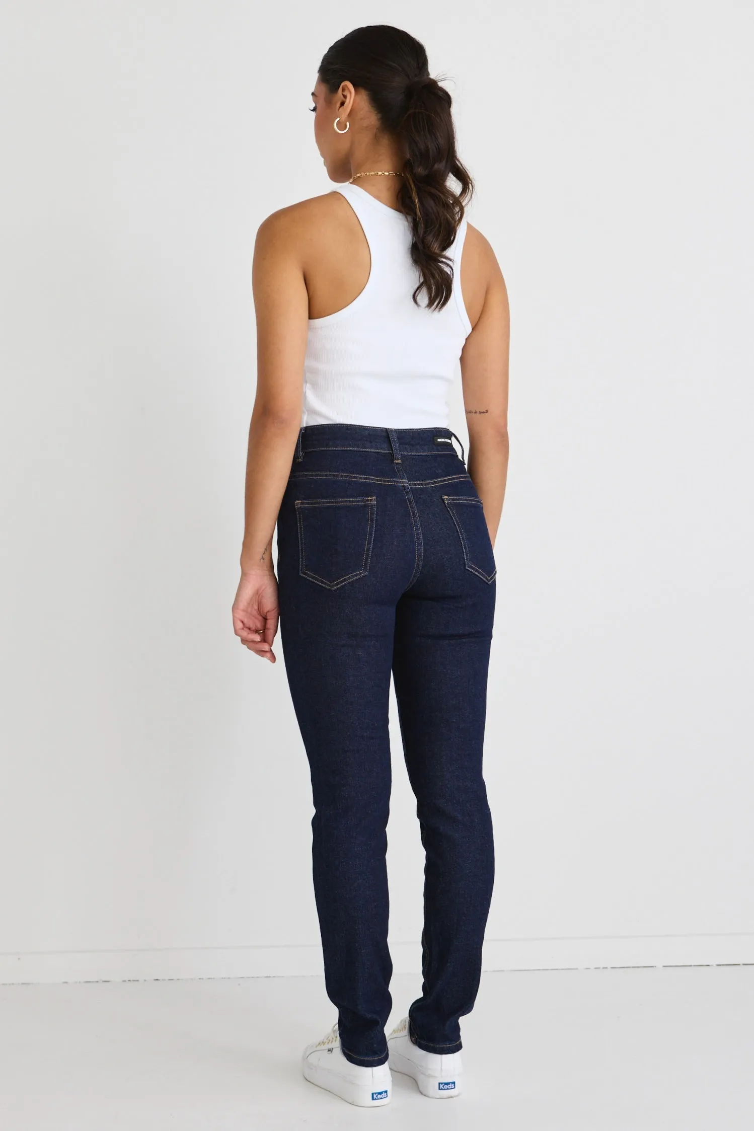 Amara Indigo High Rise Skinny Jean