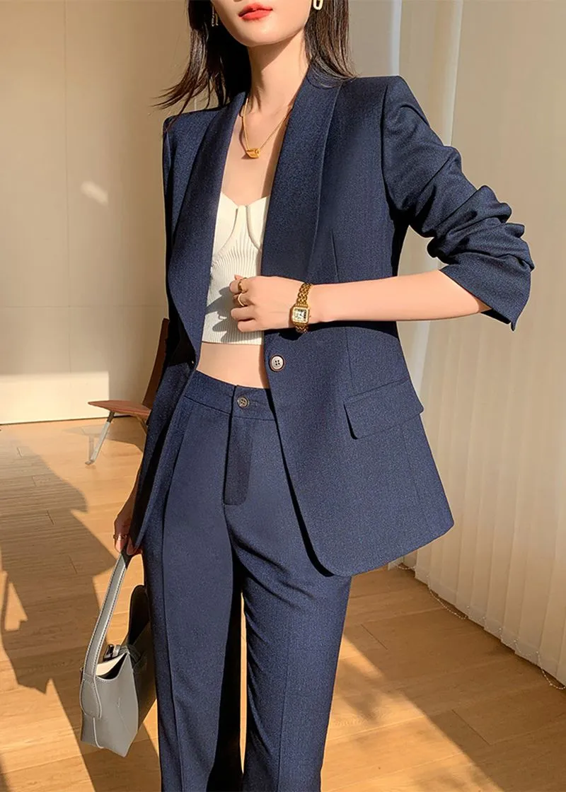 Sydney Single-breasted Blazer Pantsuit Set