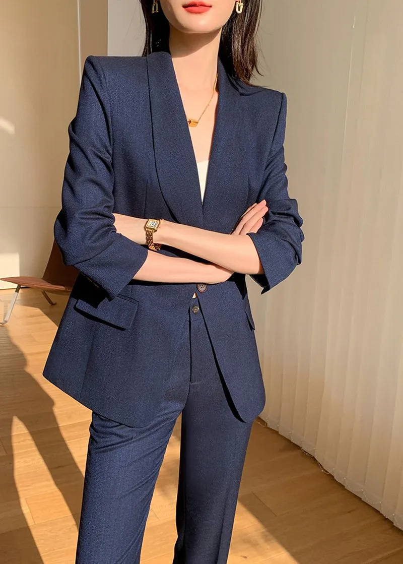 Sydney Single-breasted Blazer Pantsuit Set