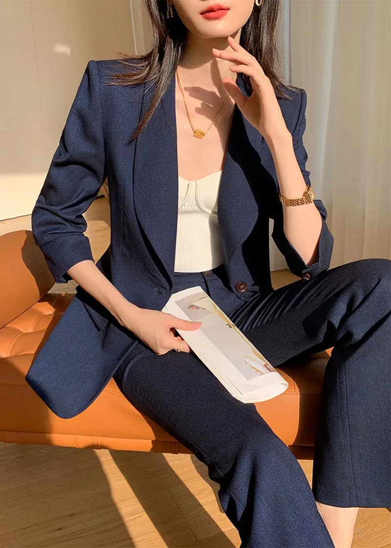 Sydney Single-breasted Blazer Pantsuit Set