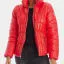 Puff Collar Quilted Puffer Jacket