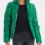 Puff Collar Quilted Puffer Jacket