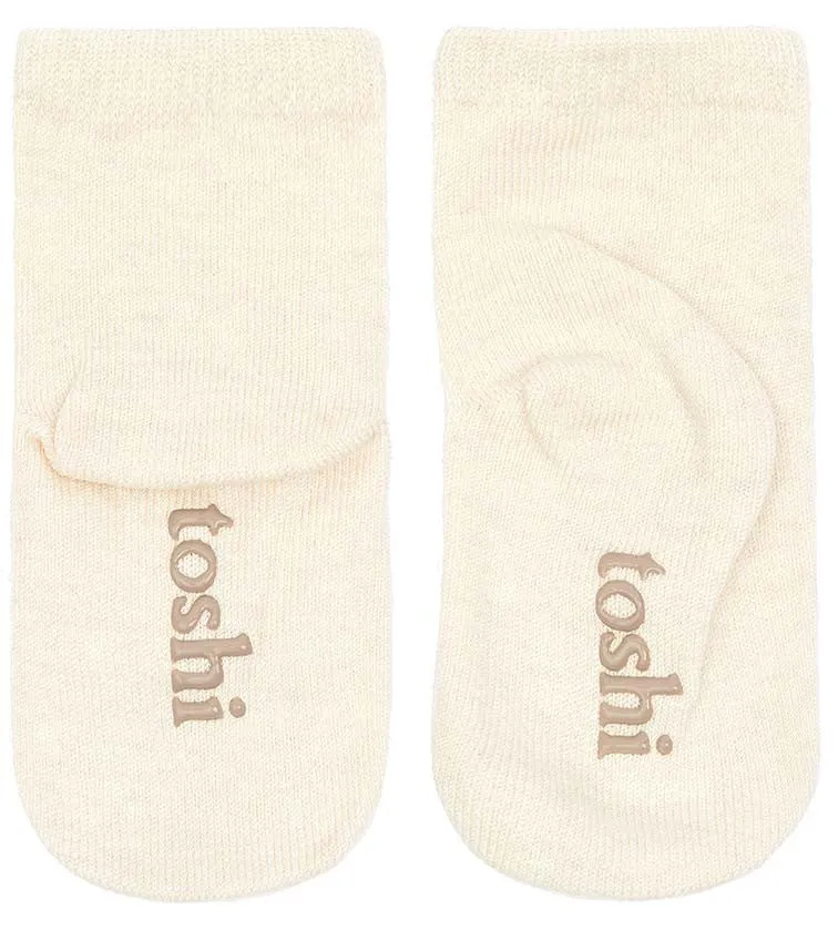 Toshi Organic Socks Ankle Dreamtime - Feather