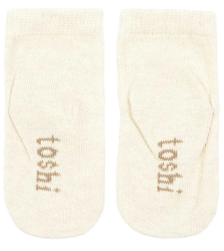 Toshi Organic Socks Ankle Dreamtime - Feather