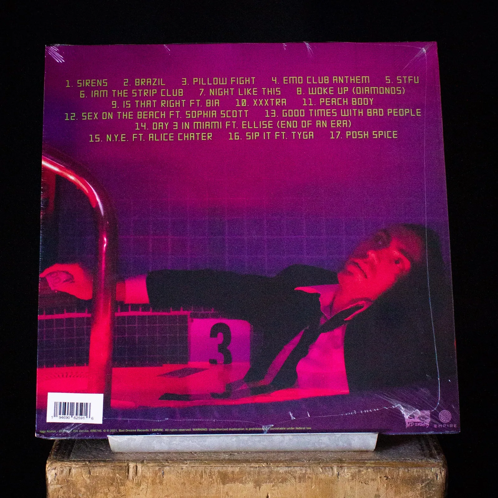 Iggy Azalea End of an Era (Deluxe Red Purple Blue) 2 LP