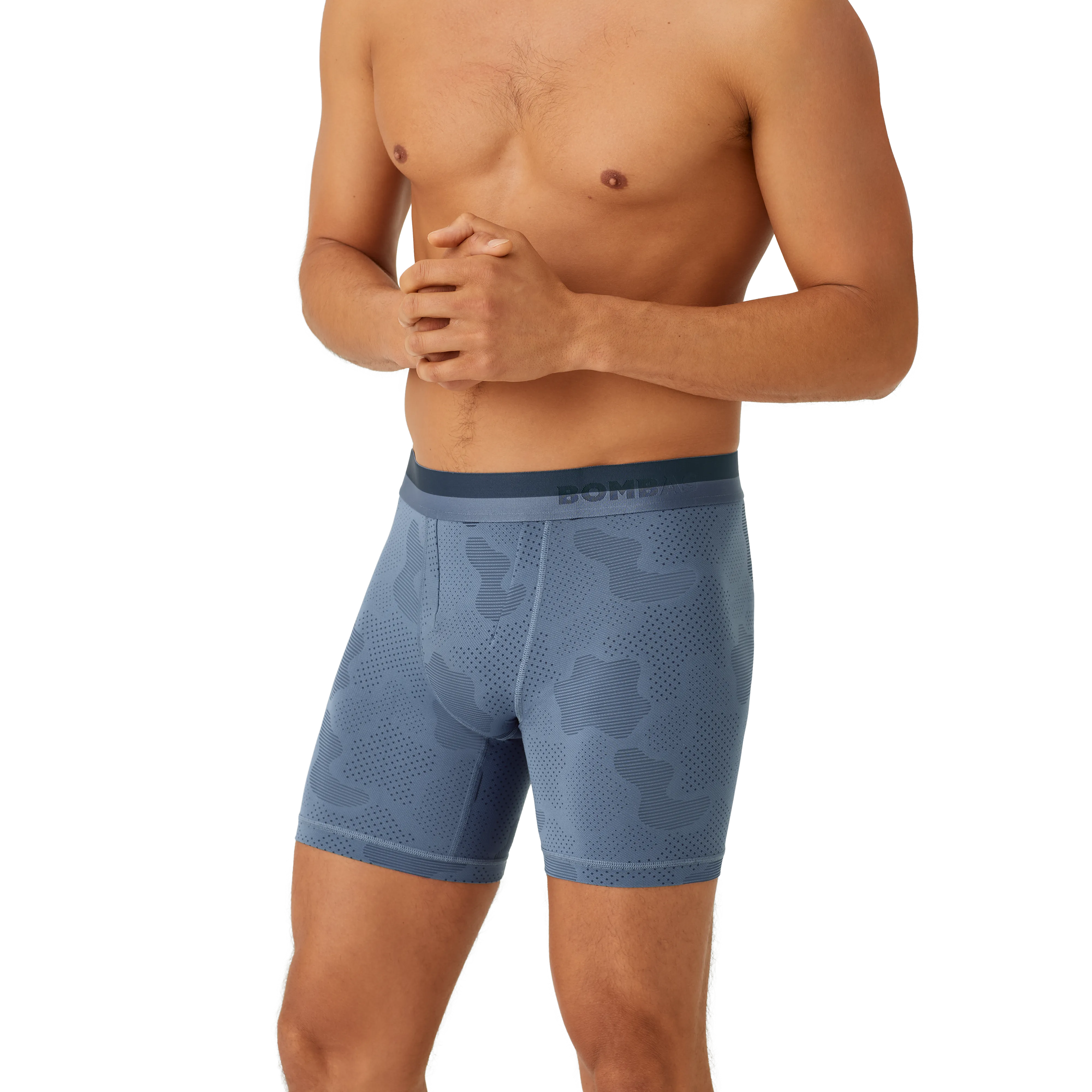 Men's Active Flyless Boxer Brief