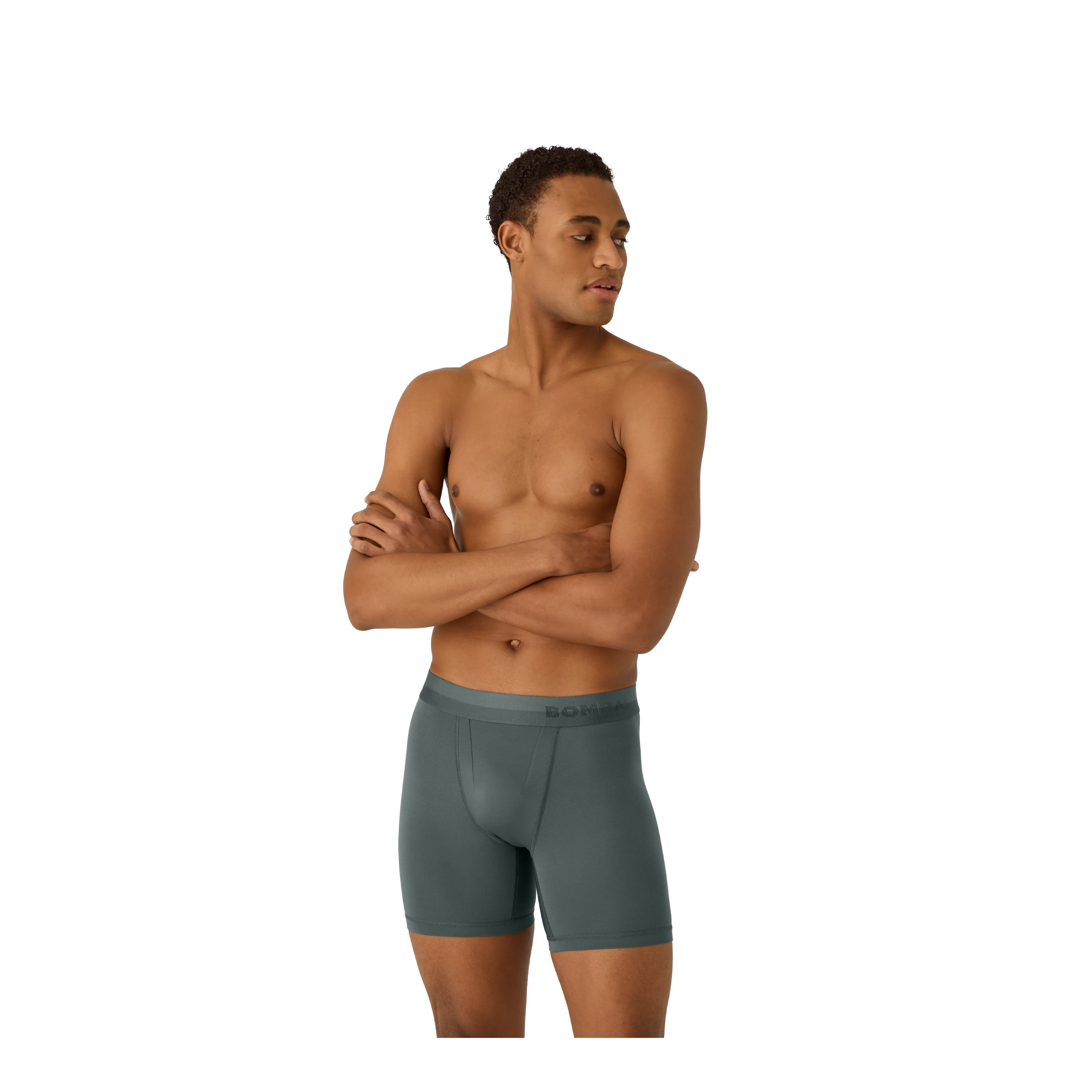 Men's Active Flyless Boxer Brief