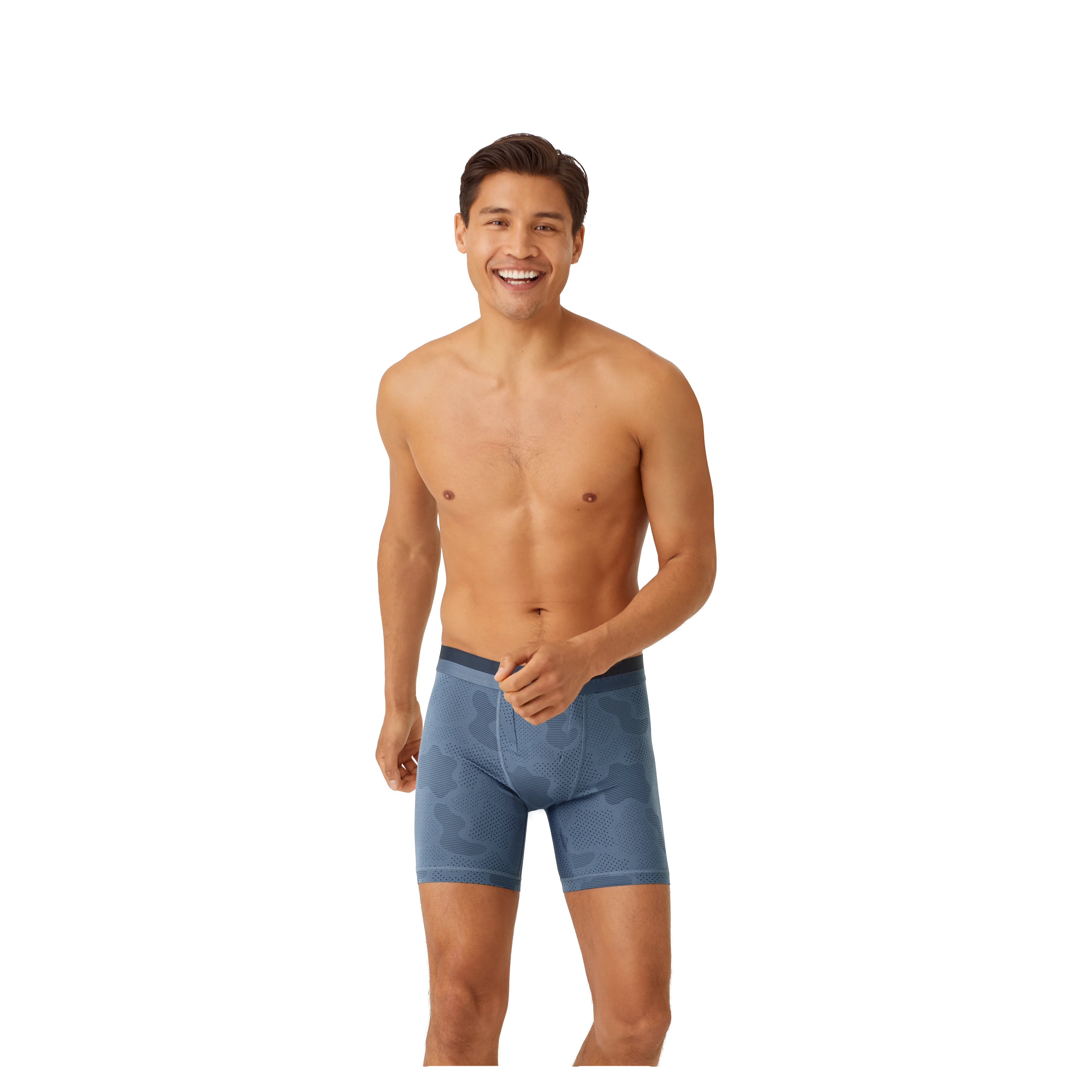 Men's Active Flyless Boxer Brief