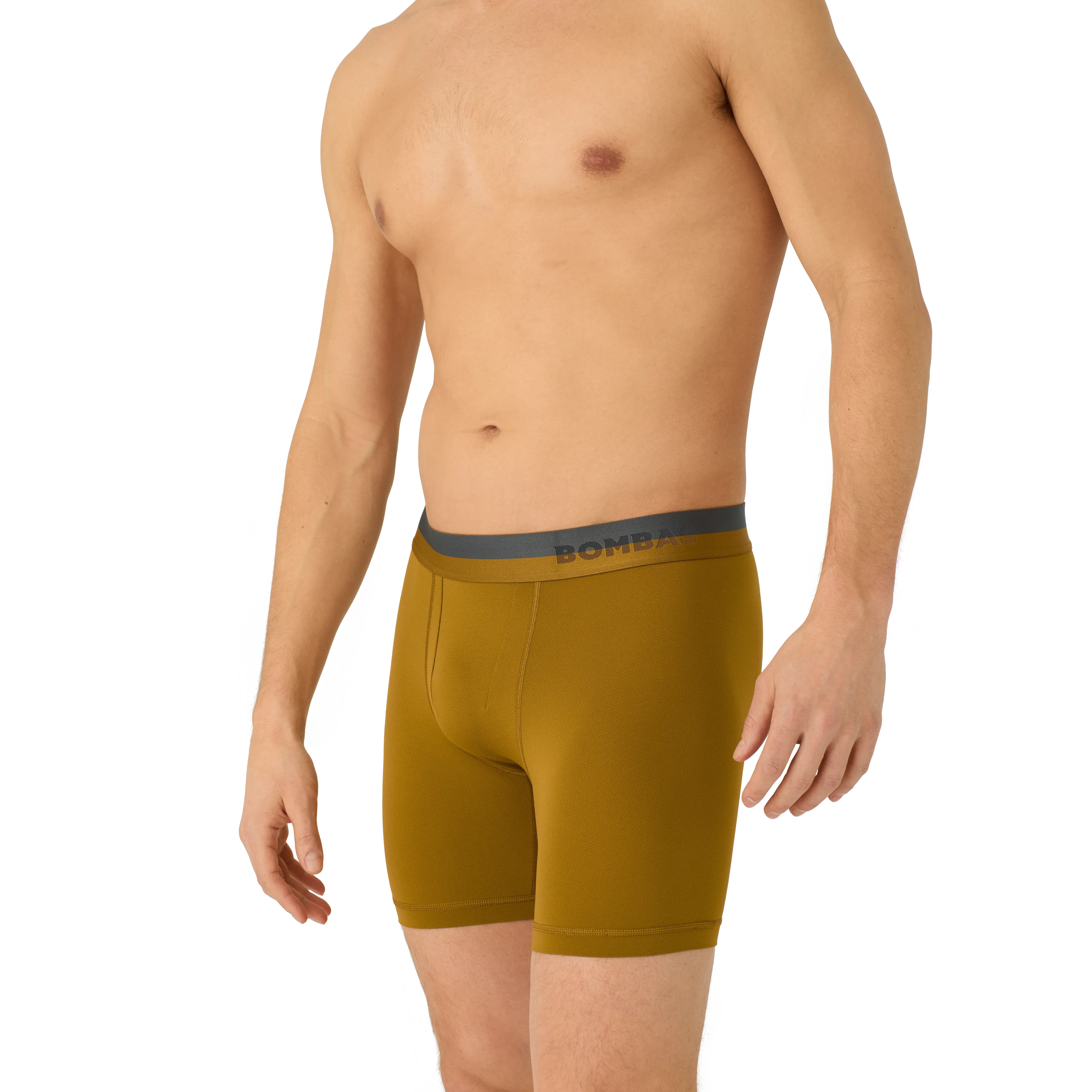 Men's Active Flyless Boxer Brief