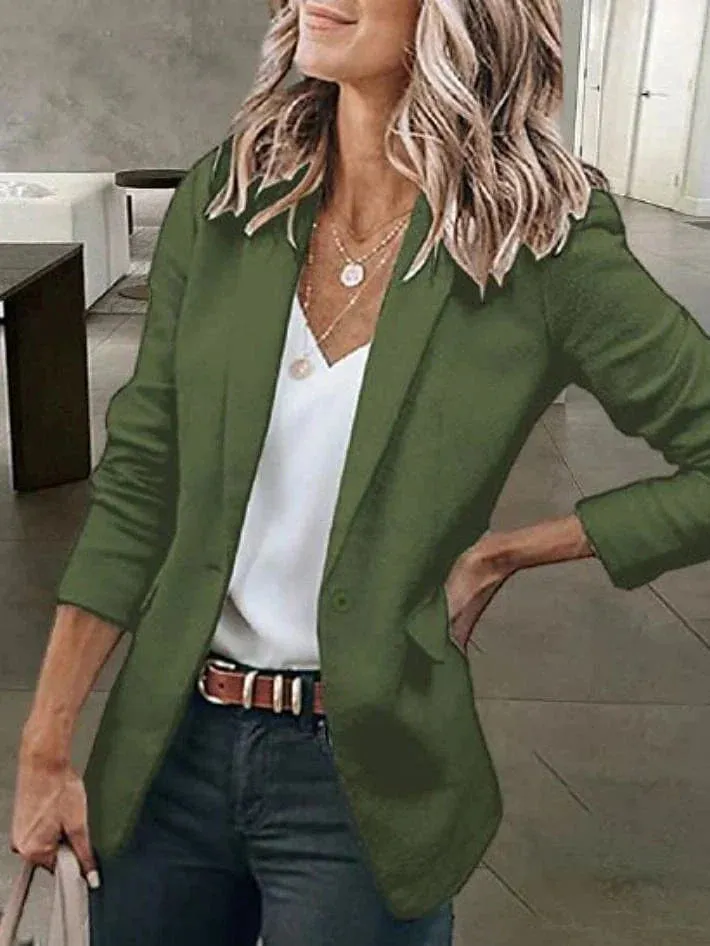 Stylish Women's Fall Blazers with Eye-Catching Design