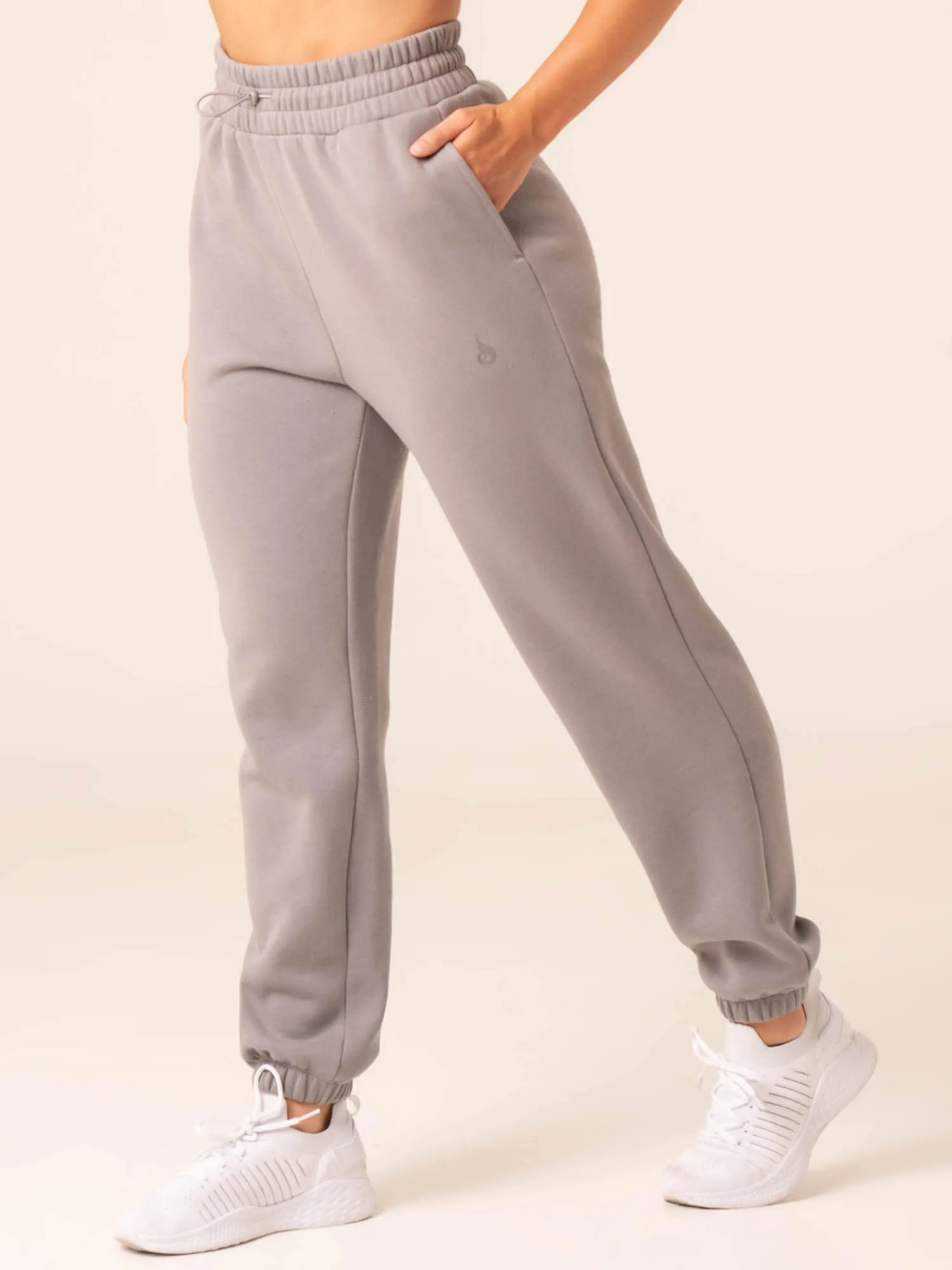 Embody Oversized Track Pants - Steel Grey