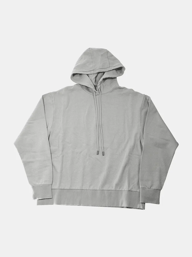 Afends Hemp Oversize Pull On Hood - Glacier