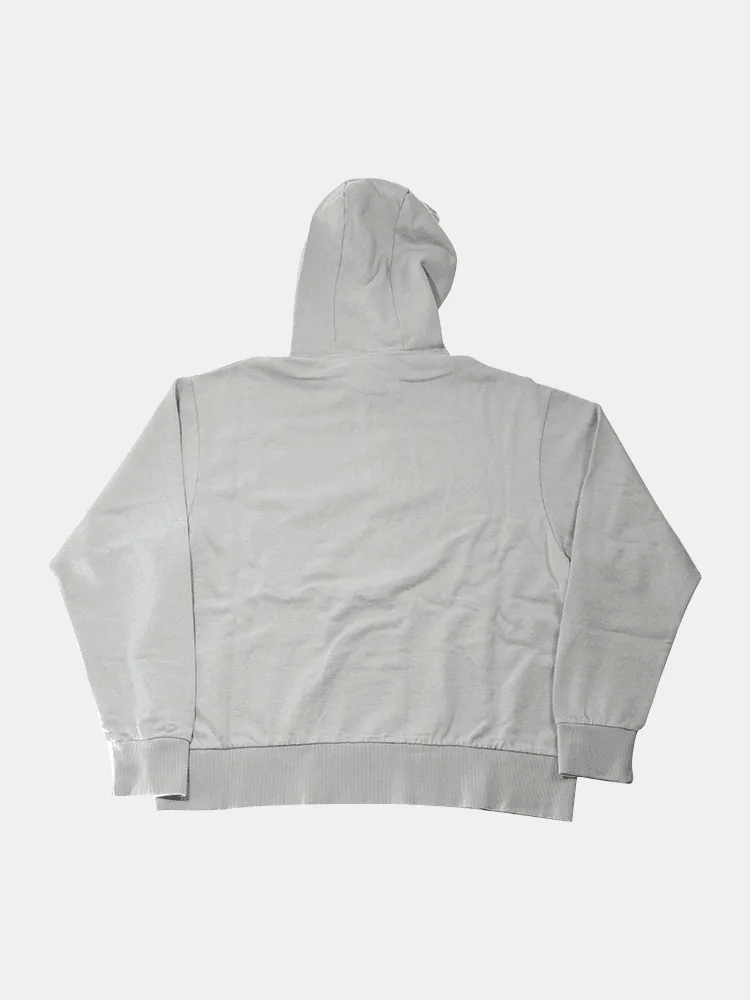 Afends Hemp Oversize Pull On Hood - Glacier