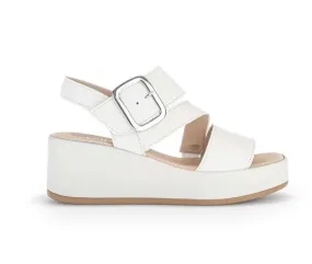 GABOR LEATHER WEDGE SANDAL 44.533.21