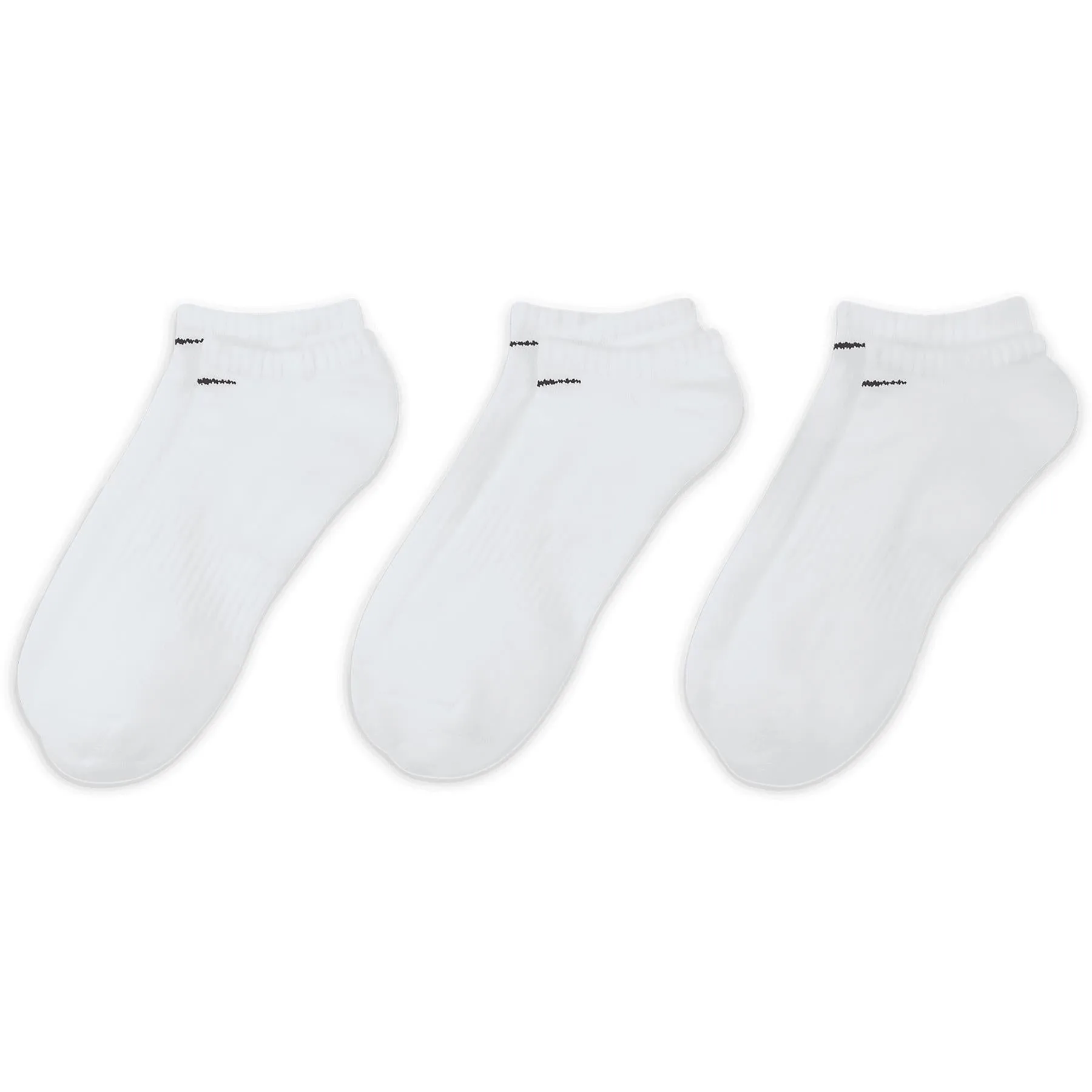 Everyday Cushioned Training Ankle Socks Three Pack White - SS24