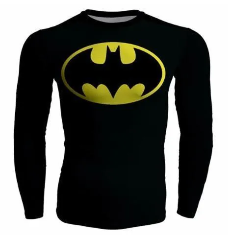 Batman 'Batman Returns' Compression Long Sleeve Rash Guard