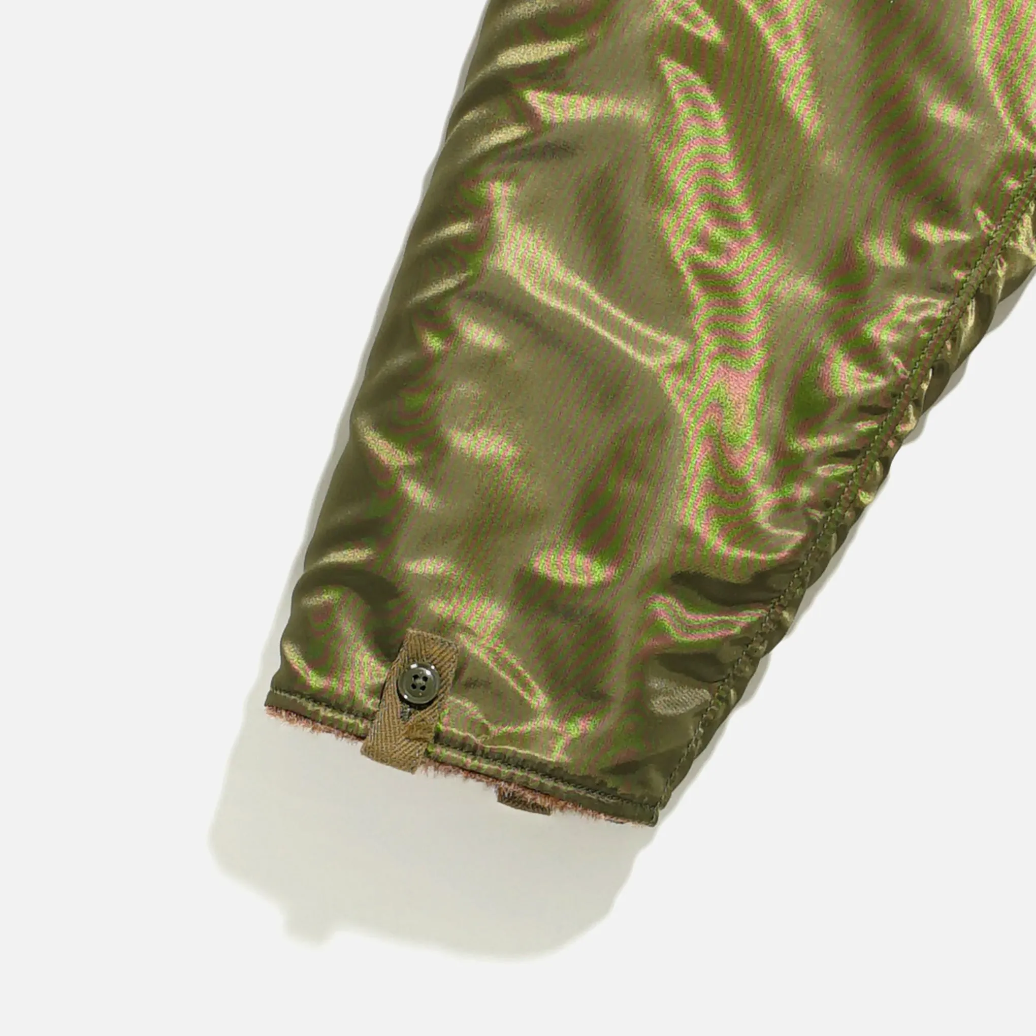 Engineered Garments Liner Jacket - Olive Polyester Pilot Twill