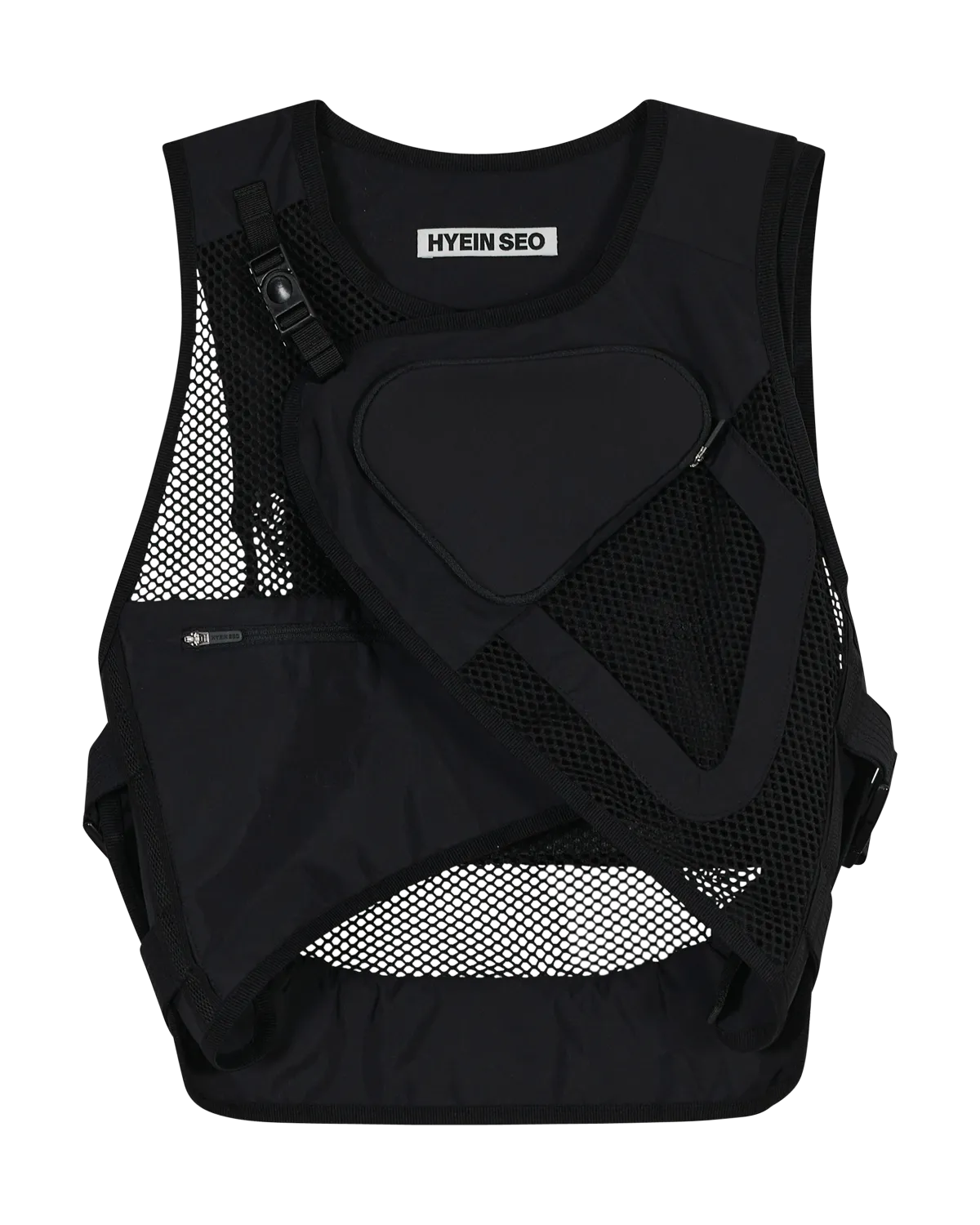 HYEIN SEO - Utility Vest in BLACK