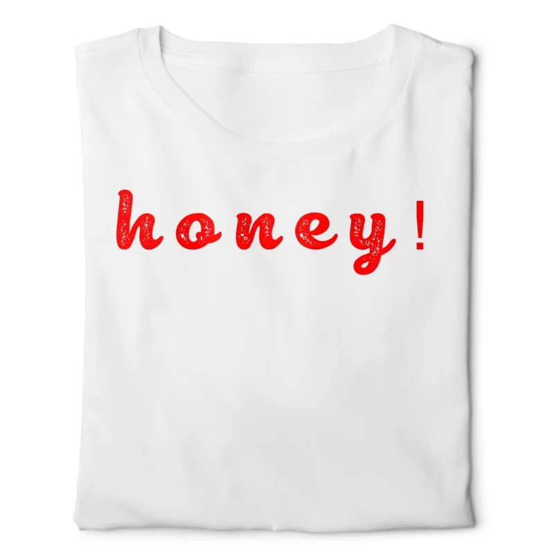 Honey Woman - Digital Graphics Basic T-shirt White