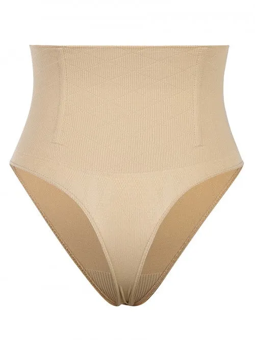 Seamless Contour Tummy Control Thong