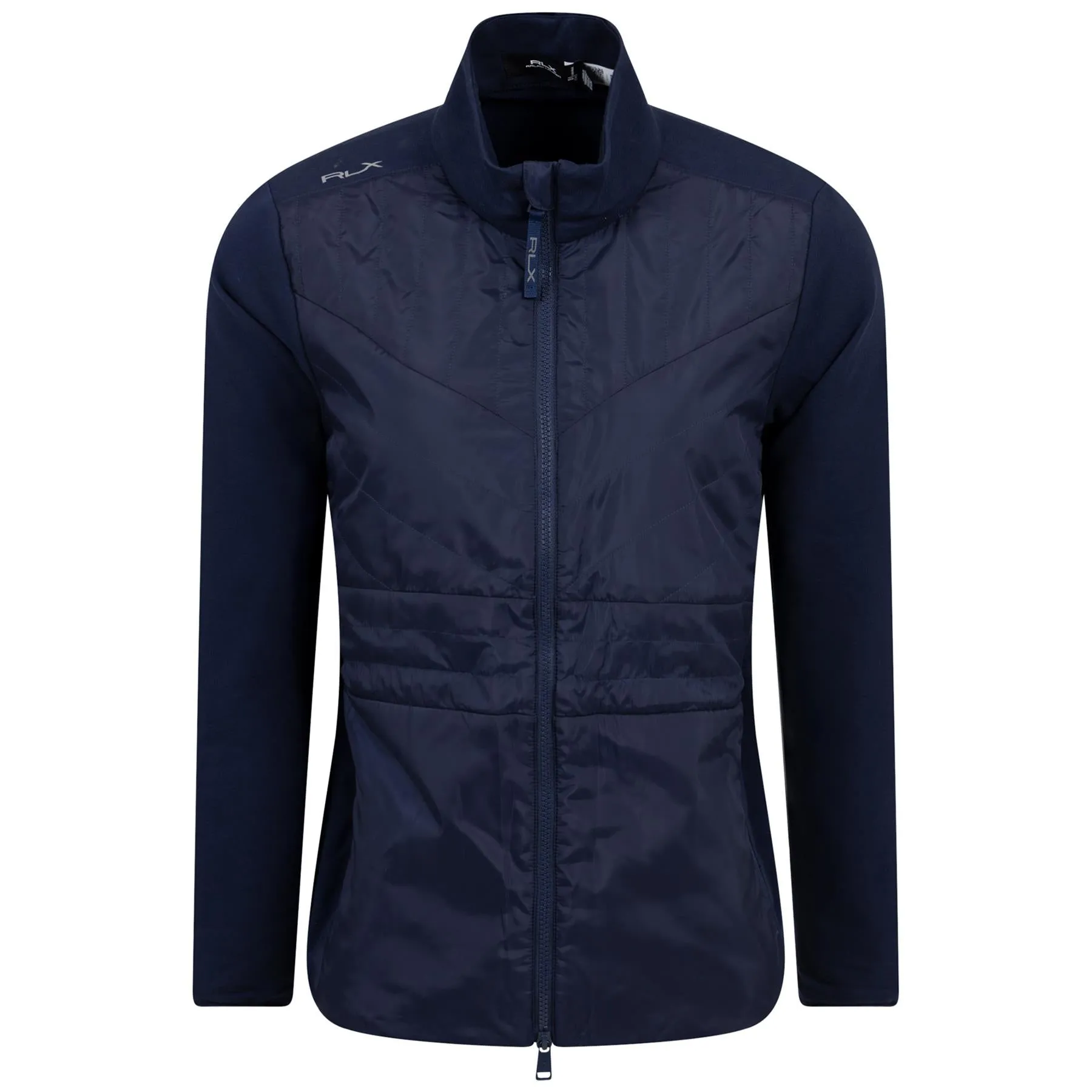 Womens RLX Peplum Full Zip Hybrid Jacket Refined Navy - SS24