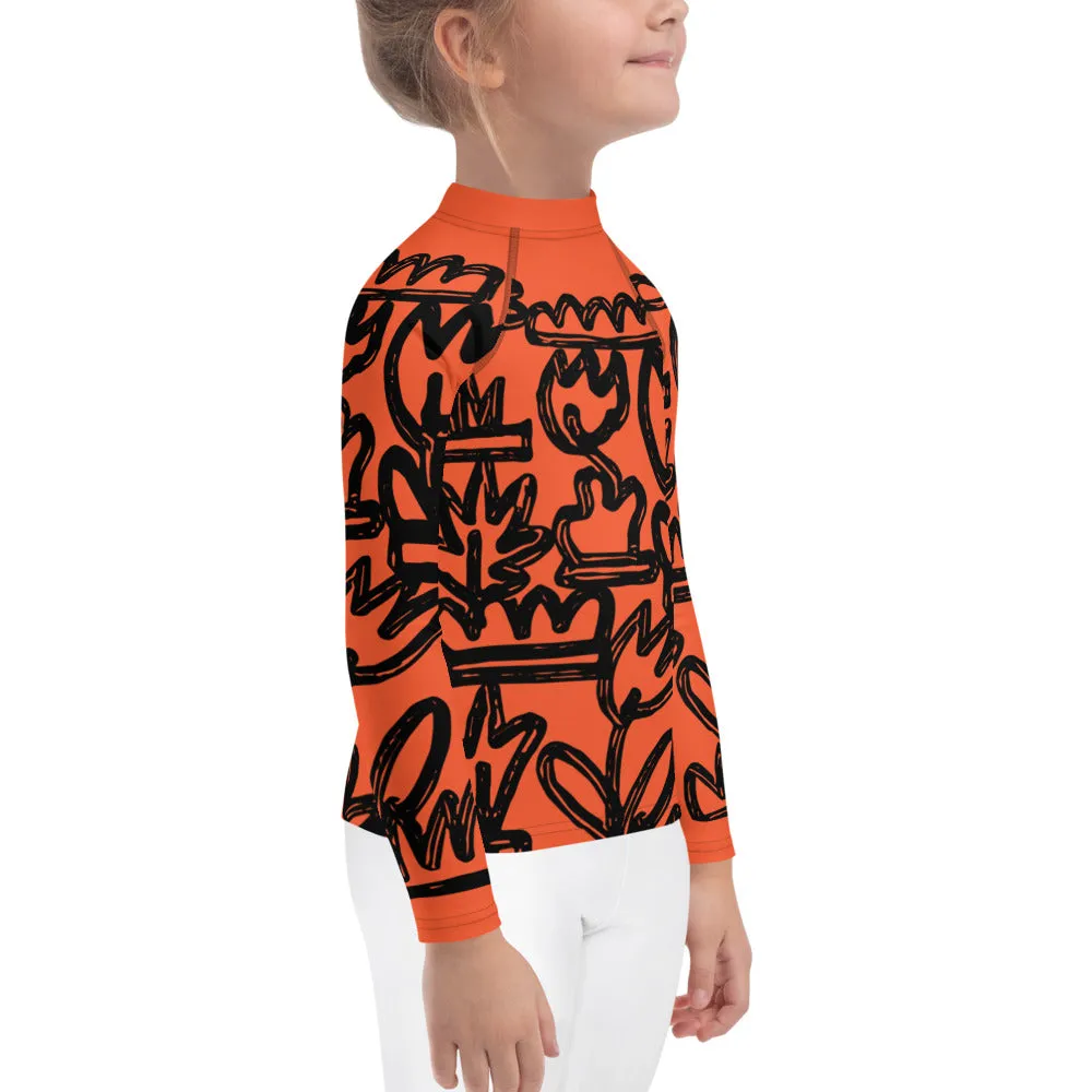 Doodle Kids Rash Guard