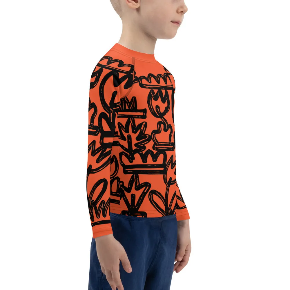 Doodle Kids Rash Guard