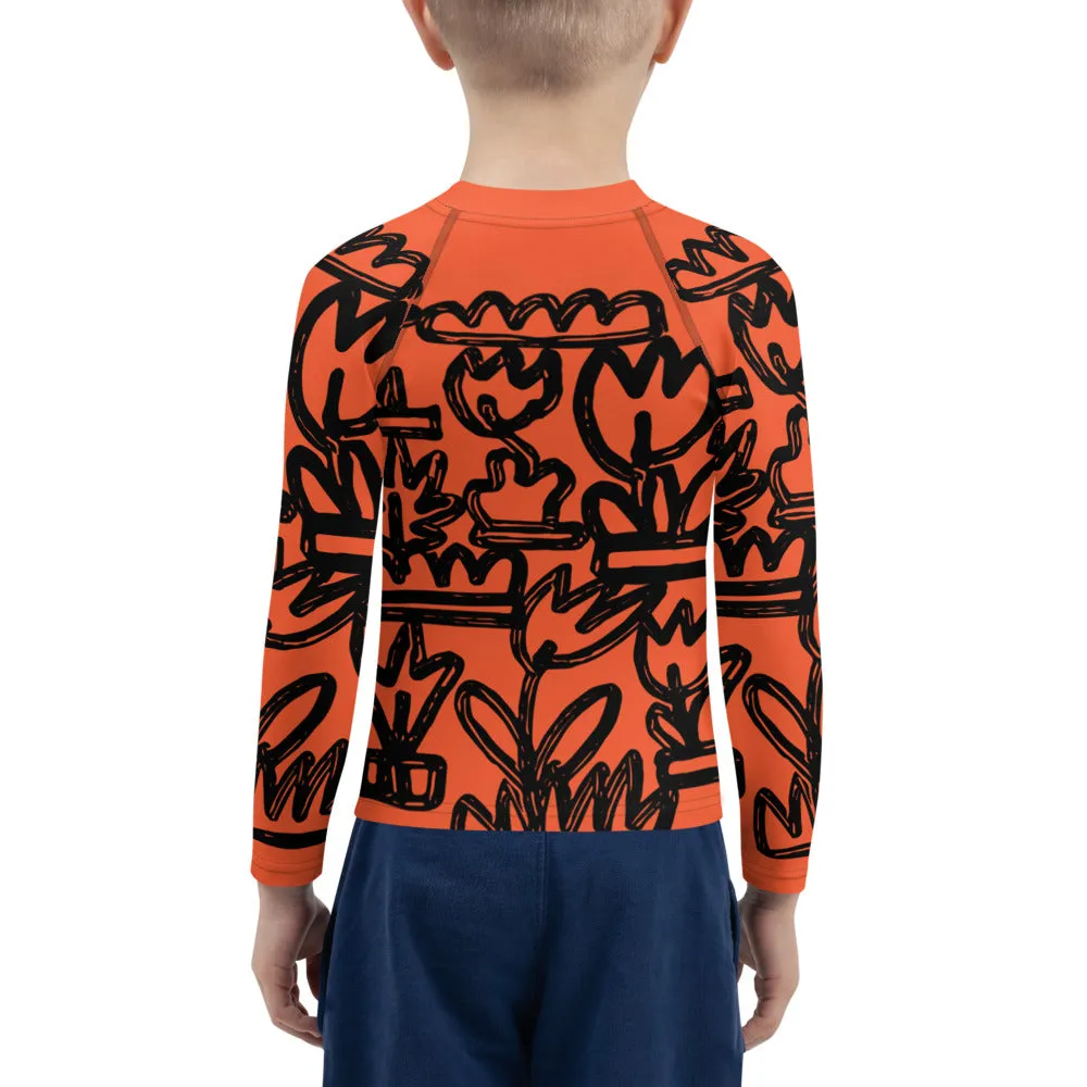 Doodle Kids Rash Guard