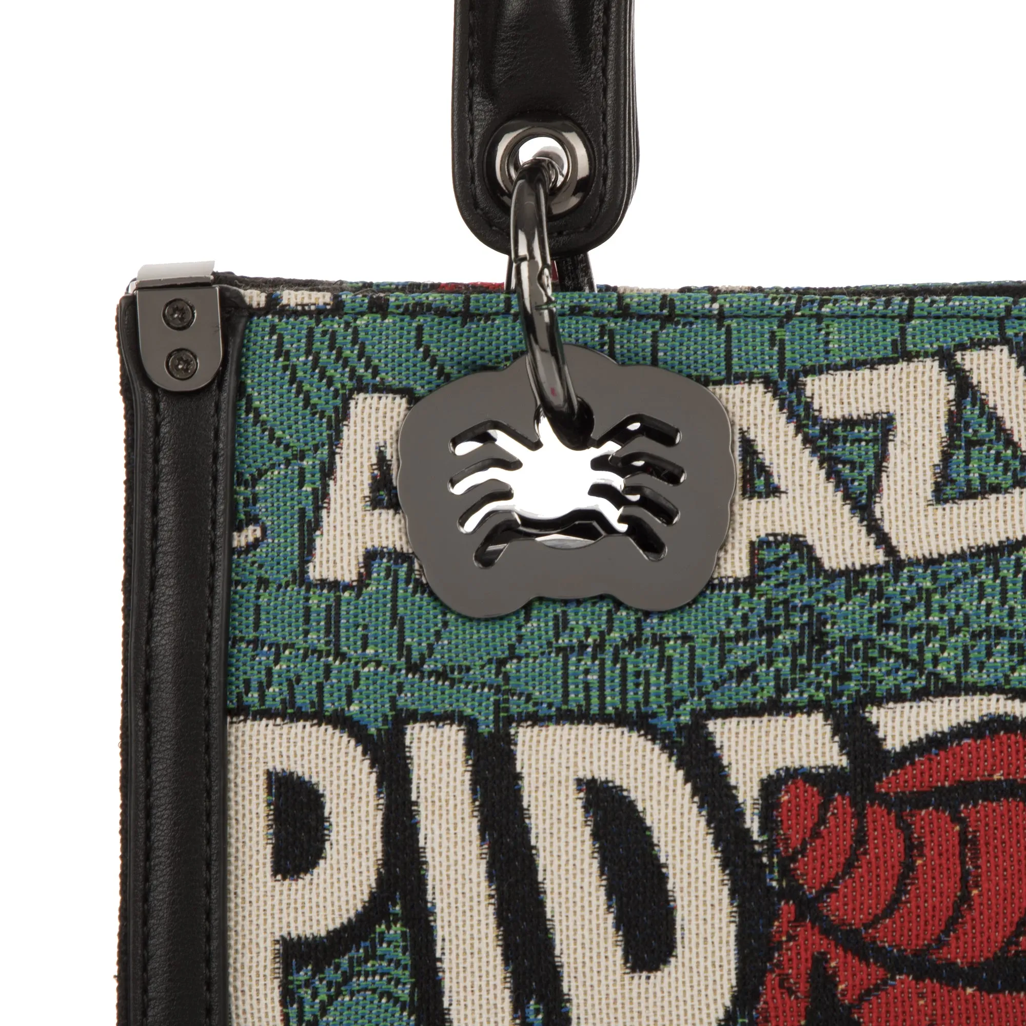 Spider-Man Tapestry Black Handbag