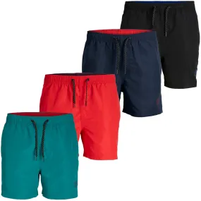 Jack & Jones Mens Solid Swim Shorts