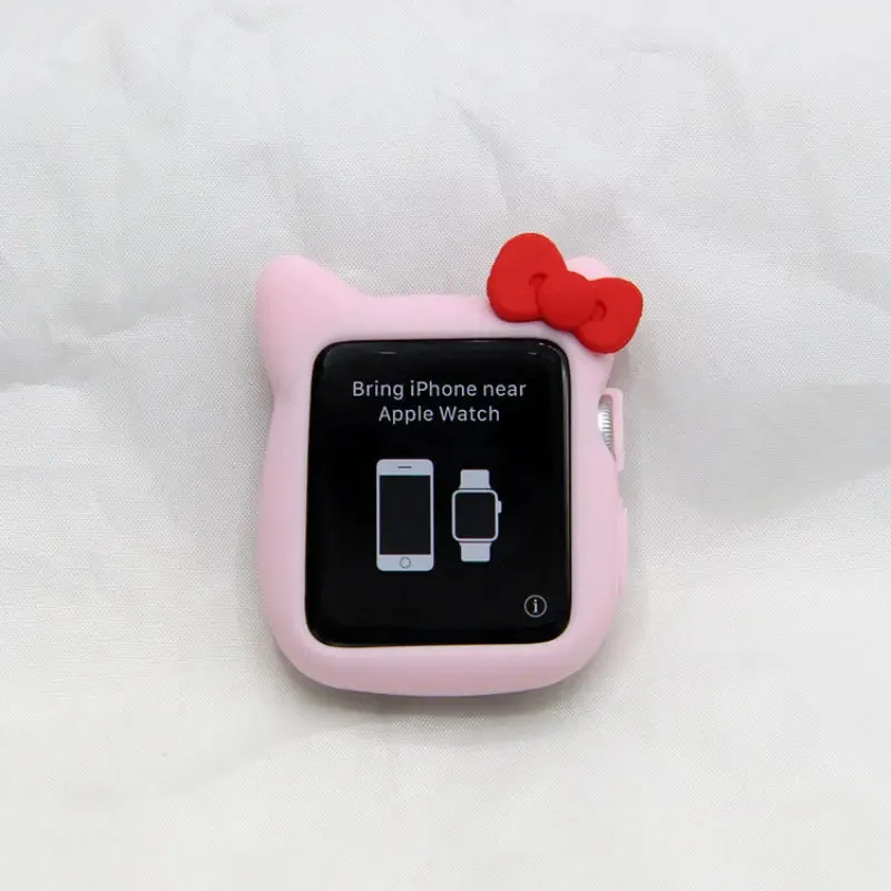 Cartoon Bow Case Compatible for iWatch