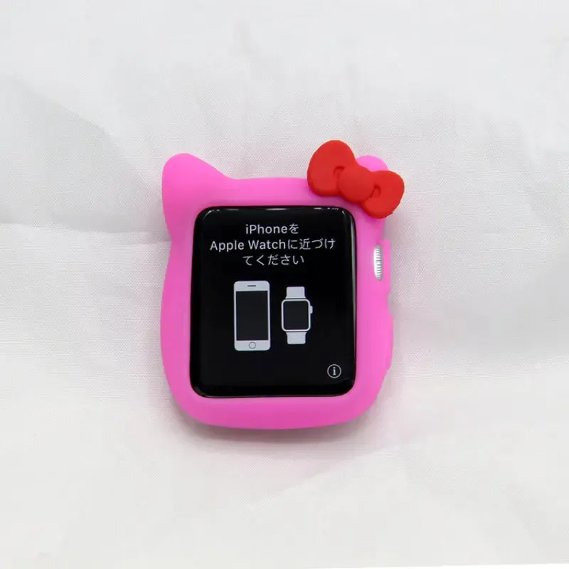 Cartoon Bow Case Compatible for iWatch