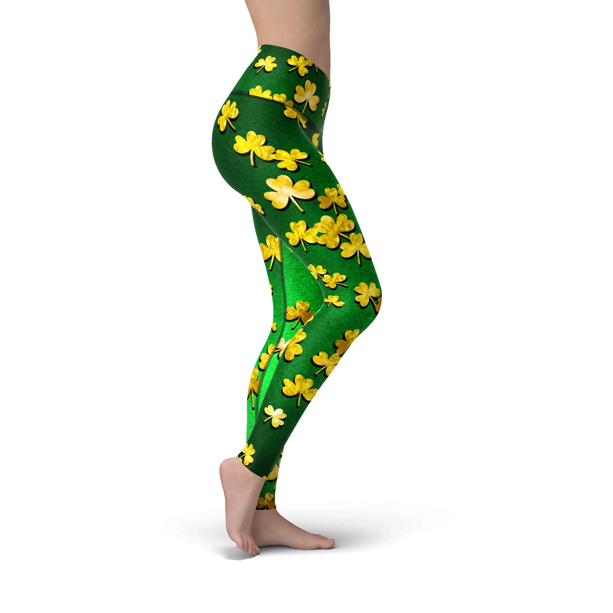 Jean Lucky Clover Leggings