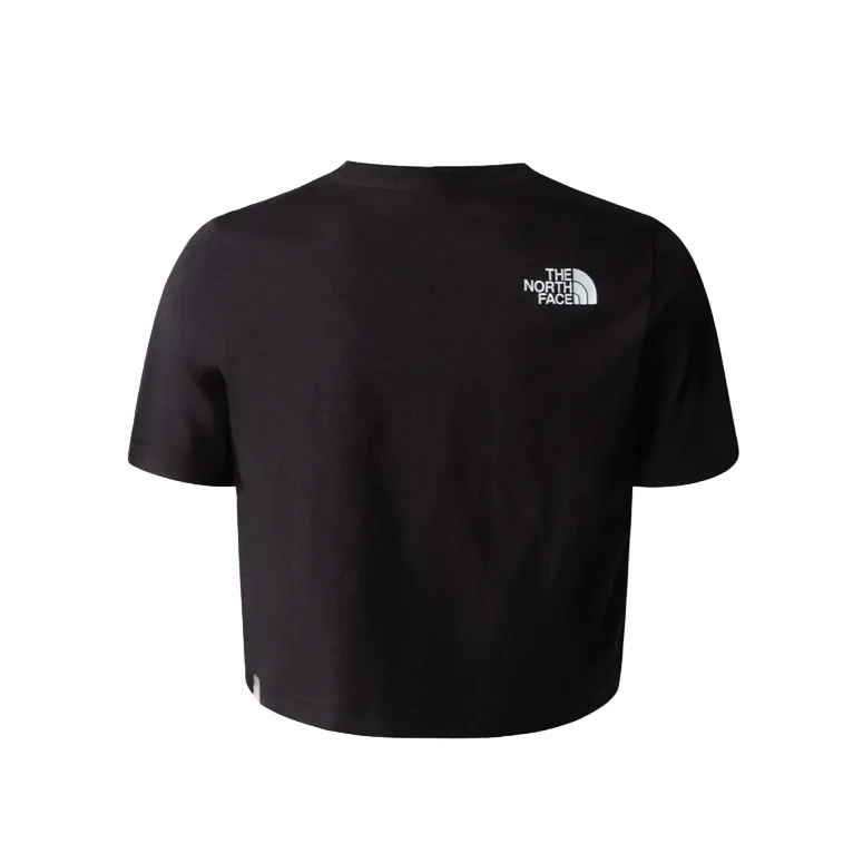 The North Face SS Crop Easy Tee girls' t-shirt NF0A83EUJK31 black