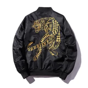 Jungle Tiger Bomber Jacket